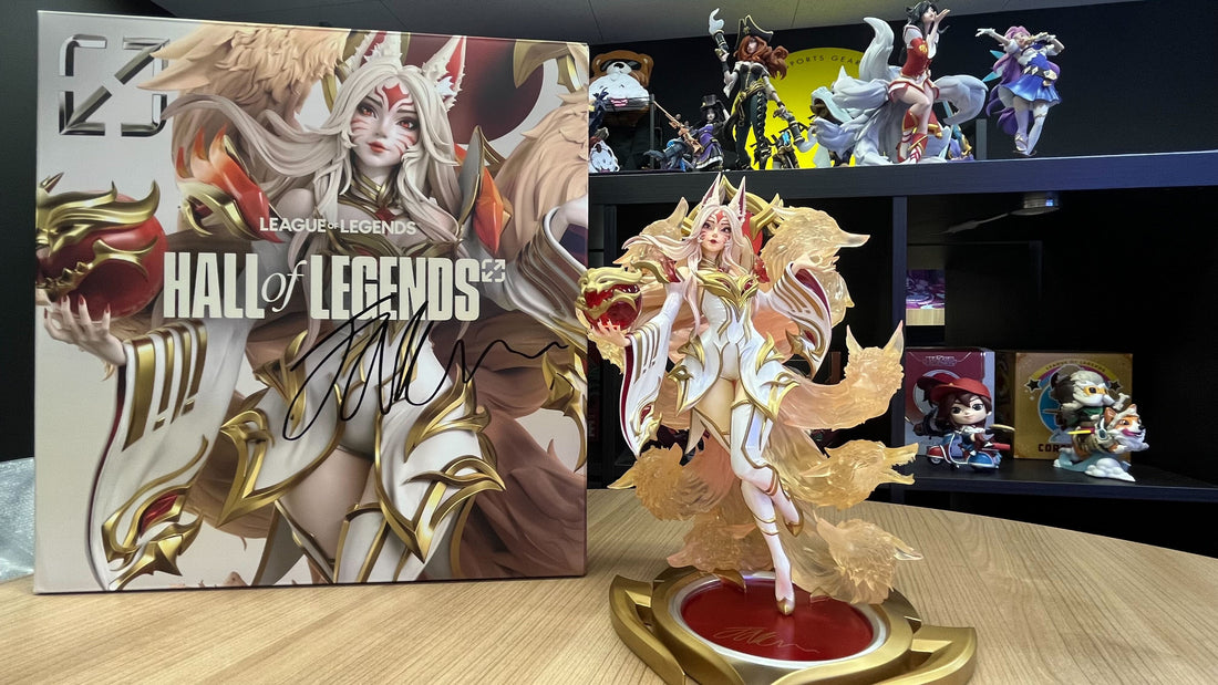 Faker殿堂入りを称える「Hall of Legends 2024 不滅なる伝説アーリ スタチュー」