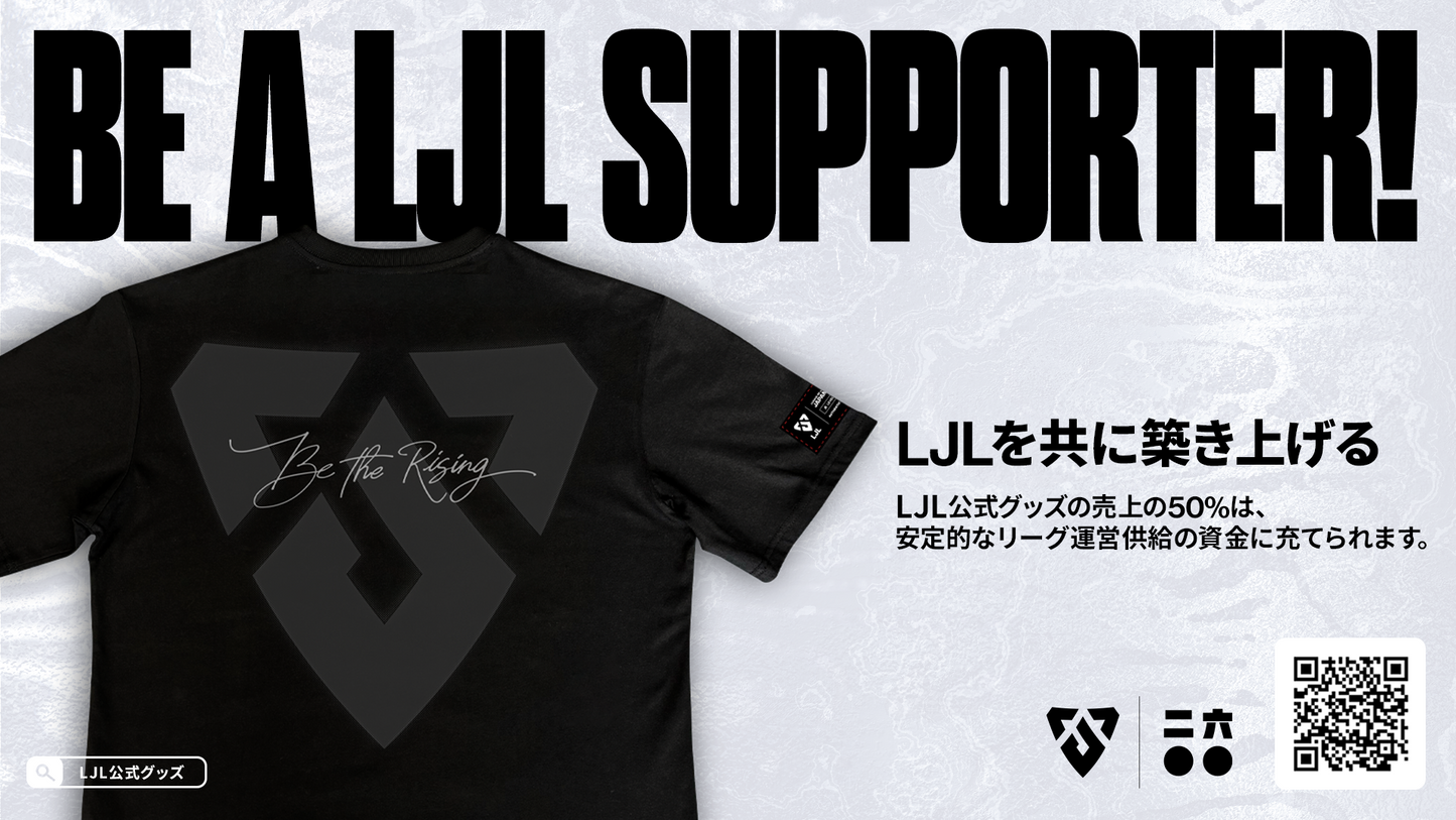 LJL T-shirt【BE THE RISING】